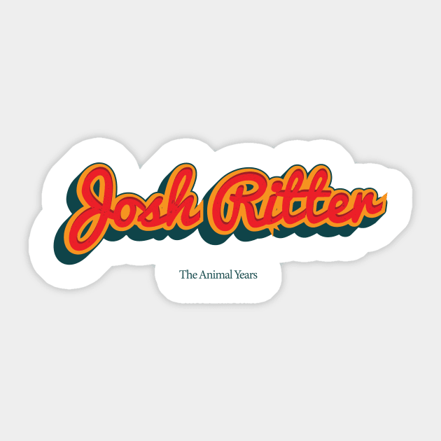 Josh Ritter Sticker by PowelCastStudio